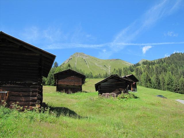 Blick von Balnettis aus zum Montalin. Es war eine schöne Wanderung