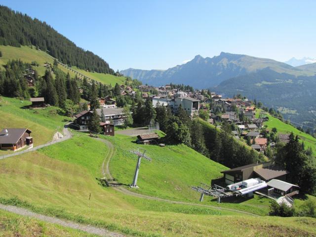 Blick zurück nach Mürren