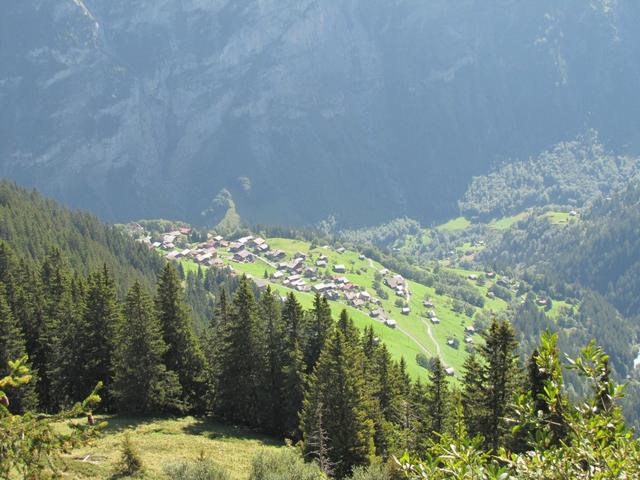 tief unter uns Gimmelwald