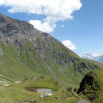 Breitbildfoto mit Schilthorn, Wetterhorn, Eiger, Mönch und Jungfrau