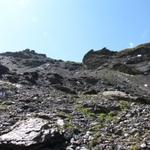 die letzten 300 Höhenmeter haben es in sich. Steil führt der Bergpfad aufwärts