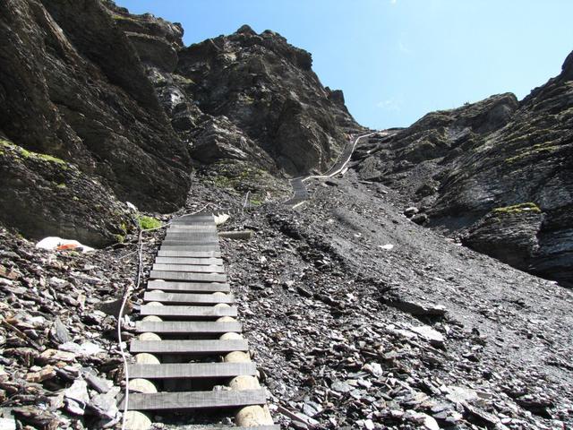 Blick nach oben zur Sefinenfurgge