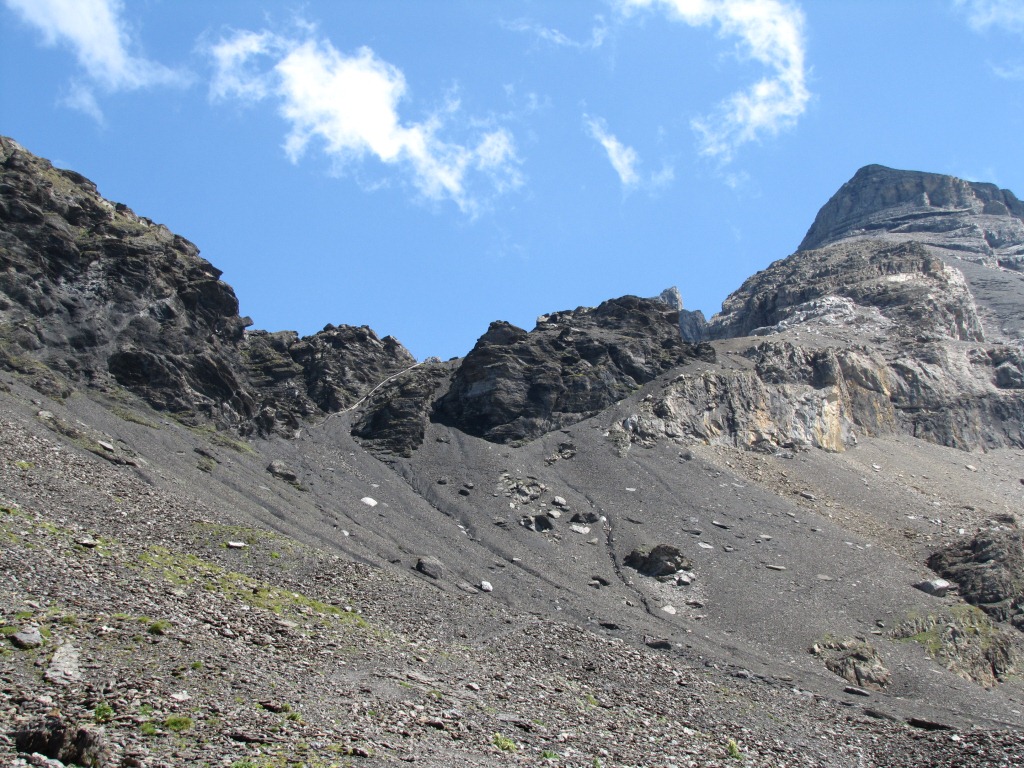 Blick zurück zur Sefinenfurgge