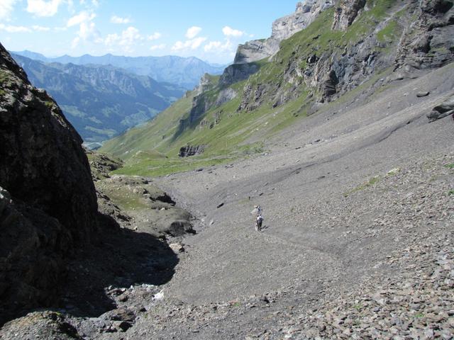 es geht weiter runter Richtung Griesalp