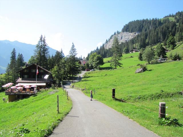 wir haben das Golderli auf Griesalp erreicht 1440 m.ü.M. erreicht