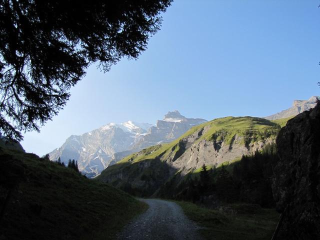 was für eine Aussicht während dem Wandern