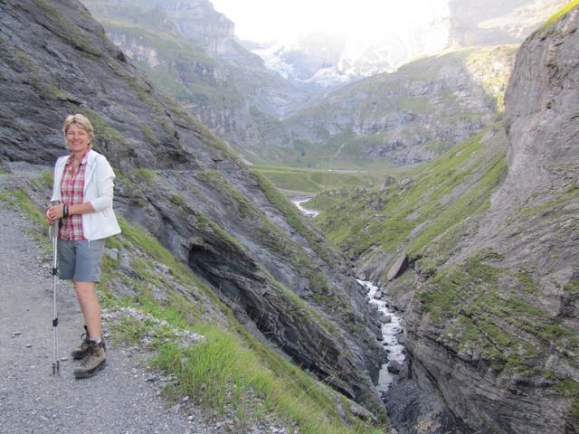 Mäusi ist schon jetzt von dieser Bergwanderung begeistert