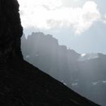 Blick zum kleinen Gspaltenhorngletscher