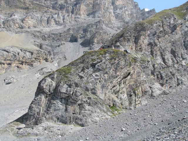 Blick zurück zur Gspaltenhornhütte