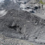 schönes Breitbildfoto vom Gamchigletscher, oder was vom Gletscher noch übrig geblieben ist