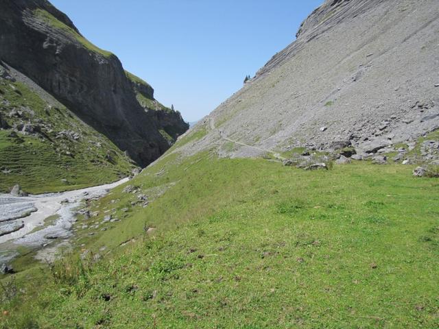 nach dem überschreiten des Gamchi Talkessel, befinden wir uns bei Punkt 1672 m.ü.M.