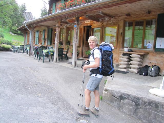 wir verlassen das gastfreundliche Berggasthaus Golderli. Wir haben uns hier wohlgefühlt. Hier kommen wir wieder einmal vorbei.