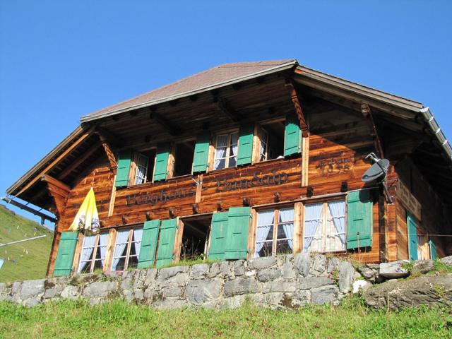 das Berghaus Bundalp. Hier könnte man auch übernachten.