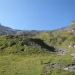 kurz vor der Wegkreuzung von Schnattweng