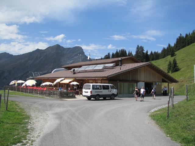 wir haben die Bergstation der Gondelbahn auf 1682 m.ü.M. erreicht