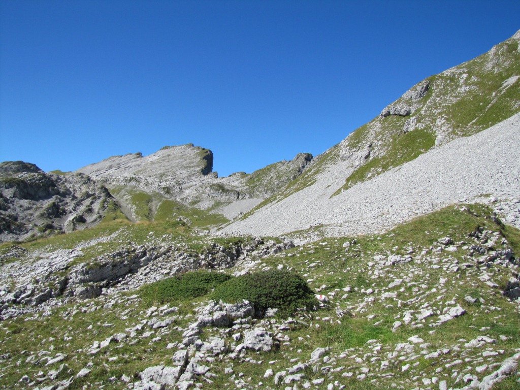 Blick Richtung Heidenloch und Hengst