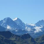 das dreigestirn Eiger, Mönch und Jungfrau