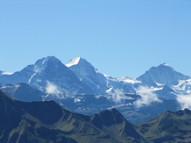 das dreigestirn Eiger, Mönch und Jungfrau