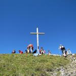 wir haben den Gipfel vom Hengst auf 2092 m.ü.M. erreicht