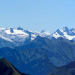 einmalig super schönes Breitbildfoto der Zentral Alpen