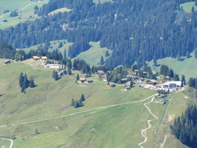 Blick zur Bergstation von Marbachegg