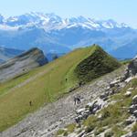 die Wanderung zum Schibengütsch, ist eine Gratwanderung vom feinsten. Was für eine Aussicht