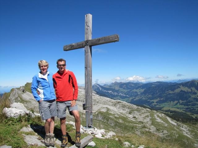 Gipfelfoto auf dem Schibengütsch