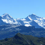 wunderschönes Breitbildfoto der Berner Alpen
