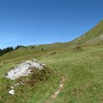 weiter führt uns der Wanderweg nach Hüschicalanda und Calandameder