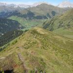 wir haben Äbi erreicht. Nun beginnt der Abstieg in die Aschariner Alp