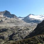 vom der Terrasse der Gaulihütte kann man diese Aussicht geniessen