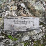 wir haben die Abzweigung bei Holzfadghirmi 1850 m.ü.M. erreicht. Gestern hatten wir den anderen Hüttenweg gewählt