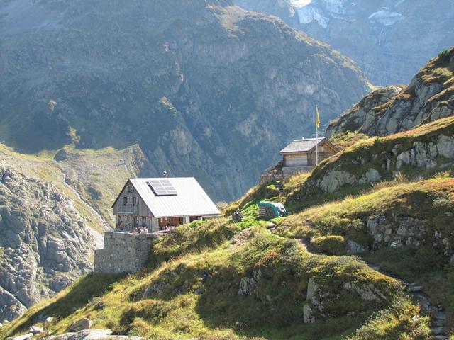 wir statten der Windegghütte nun ein Besuch ab