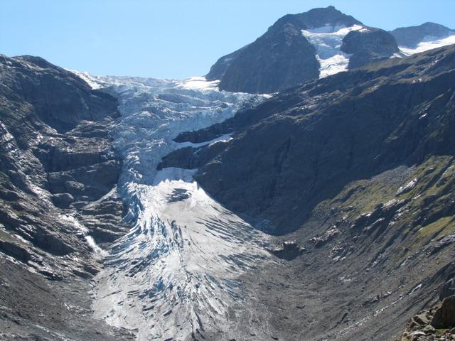 der Triftgletscher mit dem Triftstöckli