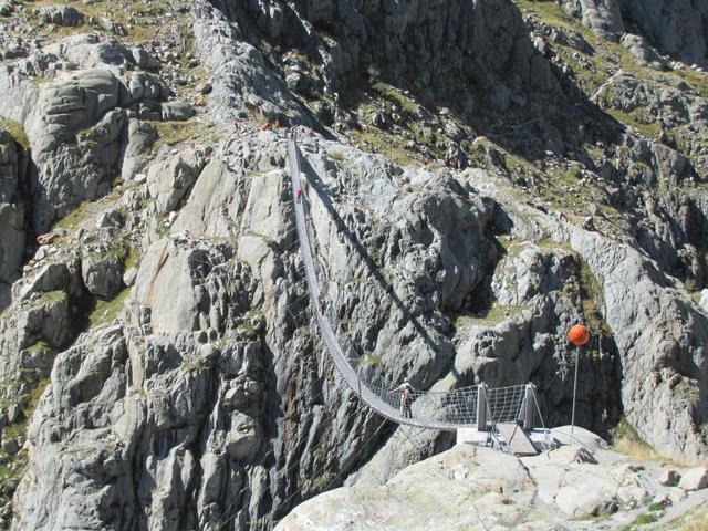 wir haben die Triftbrücke verlassen