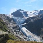 Blick zum Triftgletscher und Triftstöckli