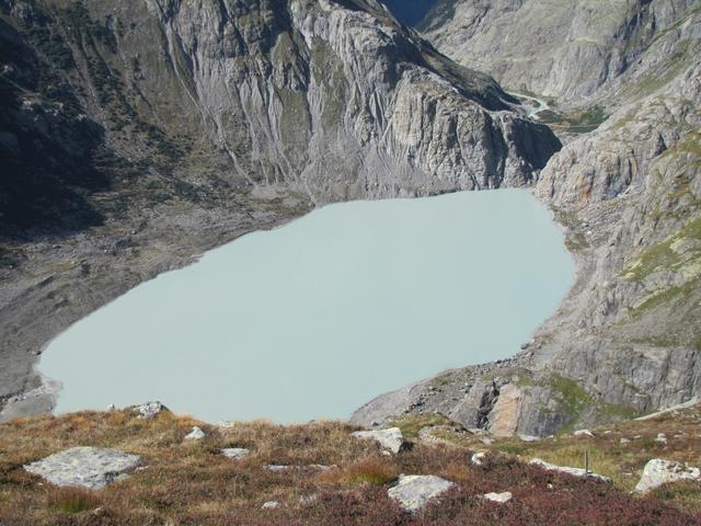 Tiefblick zum Triftsee