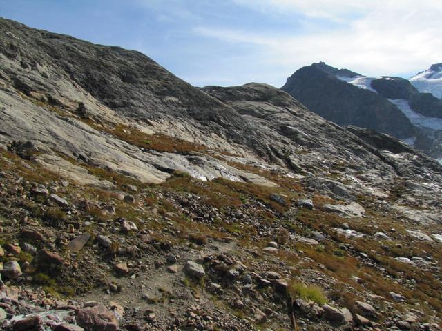 wir haben "Im Stock" erreicht und befinden uns nun direkt unterhalb der Trifthütte