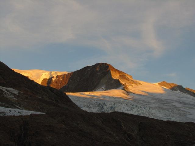 Sonnenuntergang über dem Wysse Nollen