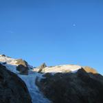 Chilchlistock, Steinhüshorn, Triftgletscher und der Mond
