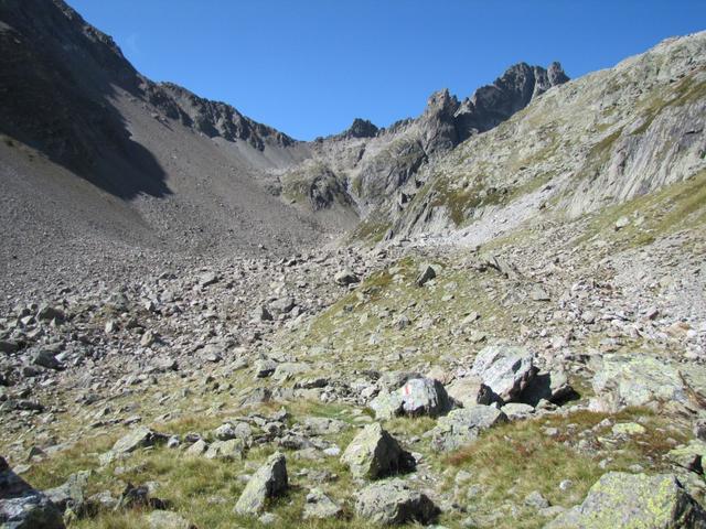 am Horizont taucht der Furtwangsattel auf
