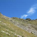 Blick zurück zum Furtwangsattel