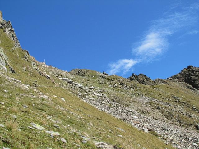 Blick zurück zum Furtwangsattel