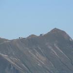 Blick zum Brienzer Rothorn mit Bergstation. Dort waren wir auch schon