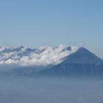 Blick zum Niesen und Niesenkette. Dort waren wir auch schon