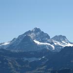 Blick zum mächtigen Wetterhorn