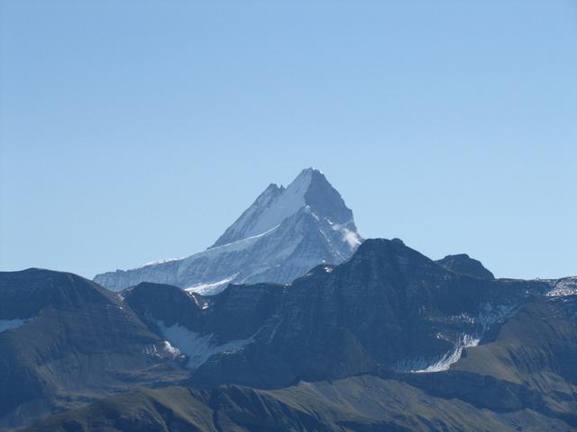 Blick zum Schreckhorn. Dort waren wir noch nie. Bis zur Schreckhornhütte reichte es aber doch noch