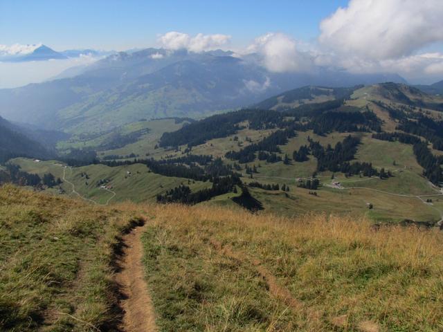 weiter geht unsere Wanderung nun steil abwärts nach Roteschwand