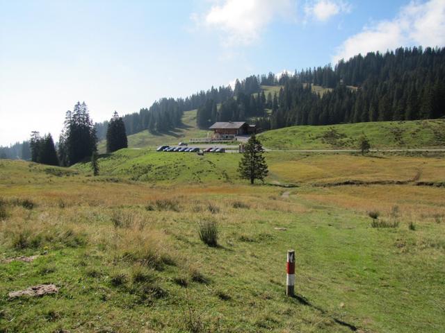 wir haben das Gebiet der Lombachalp erreicht. Geschützte Moorlandschaft