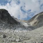 kurz vor dem Bächligletscher